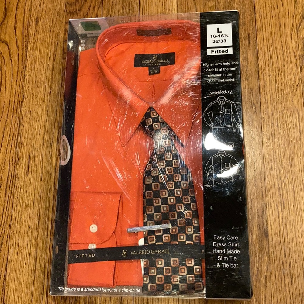 Valerio Garati Dress Shirt and Tie set